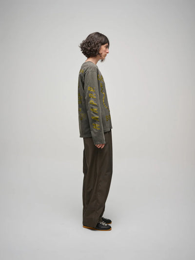 MAAP - MAAP + PUBLIC POSSESSION Slow Rider LS Tee - Charcoal