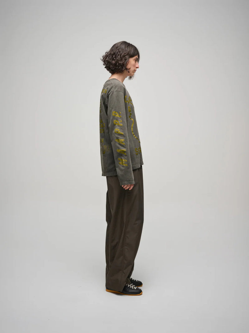 MAAP - MAAP + PUBLIC POSSESSION Slow Rider LS Tee - Charcoal