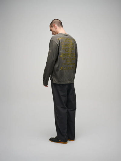 MAAP - MAAP + PUBLIC POSSESSION Slow Rider LS Tee - Charcoal
