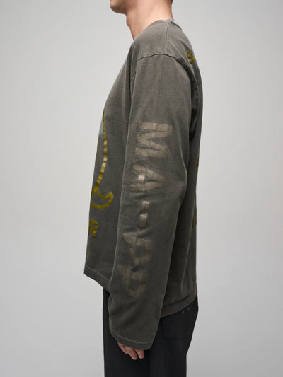 MAAP - MAAP + PUBLIC POSSESSION Slow Rider LS Tee - Charcoal