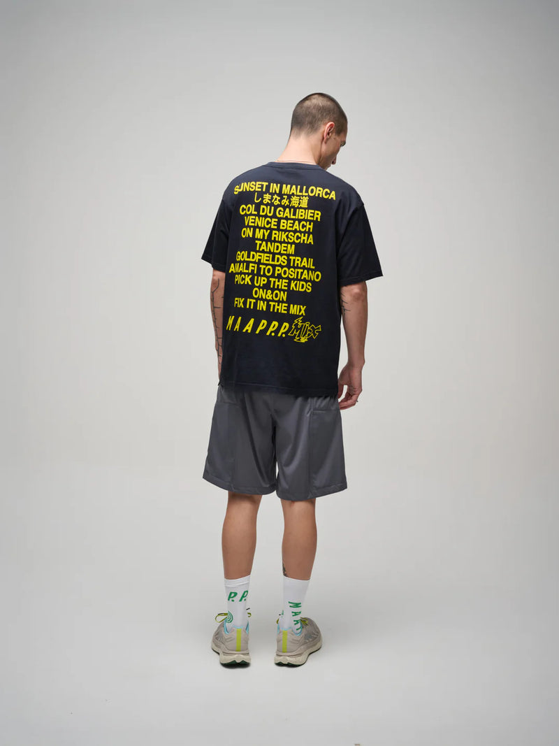 MAAP - MAAP + PUBLIC POSSESSION Slow Rider Tee - Navy