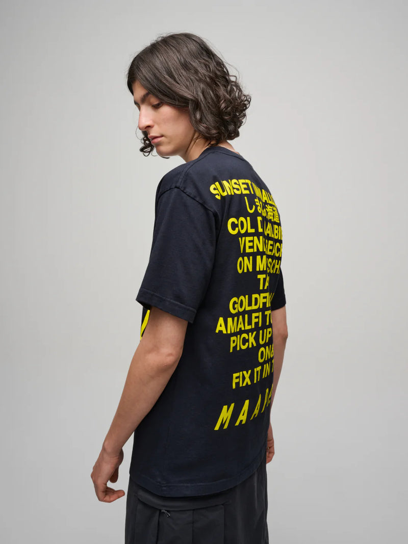 MAAP - MAAP + PUBLIC POSSESSION Slow Rider Tee - Navy