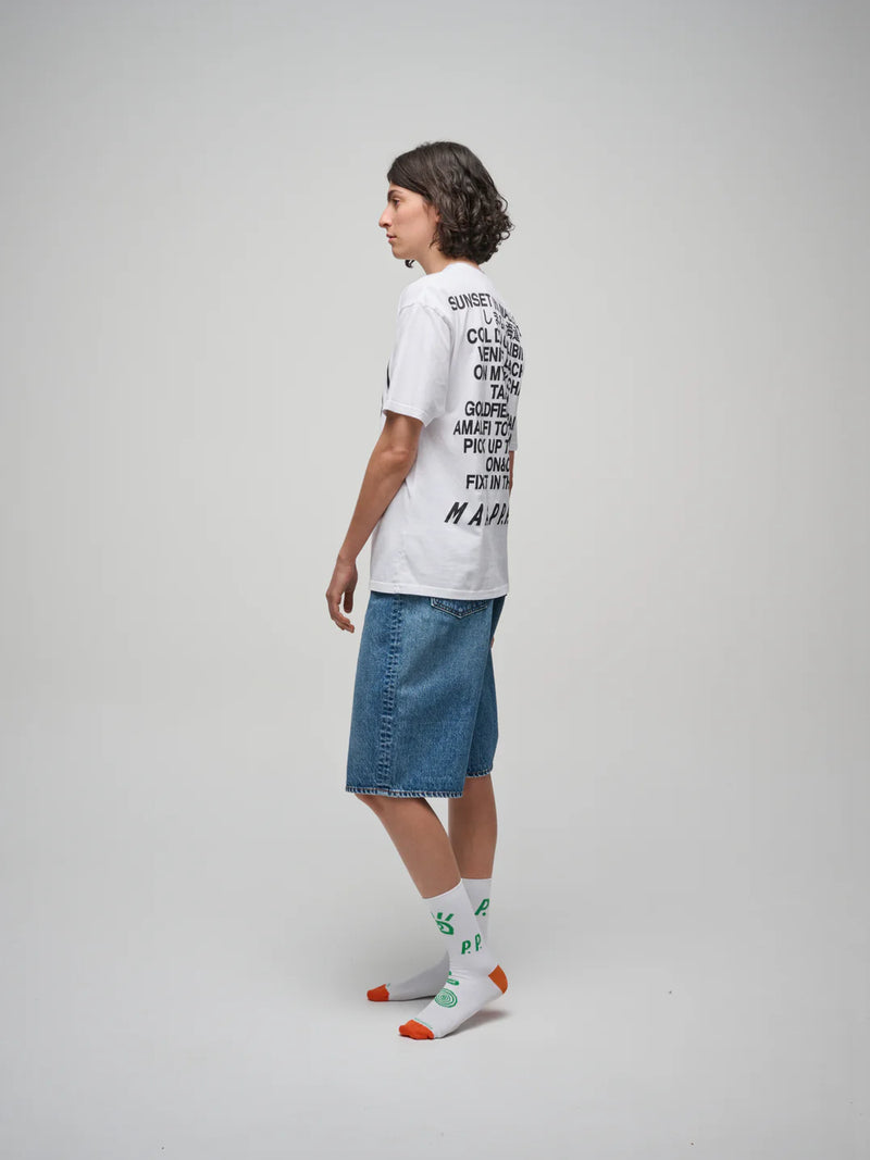 MAAP - MAAP + PUBLIC POSSESSION Slow Rider Tee - White