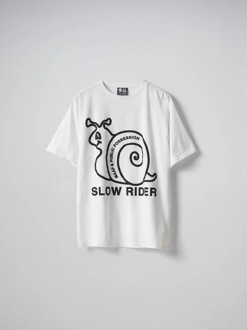 MAAP - MAAP + PUBLIC POSSESSION Slow Rider Tee - White