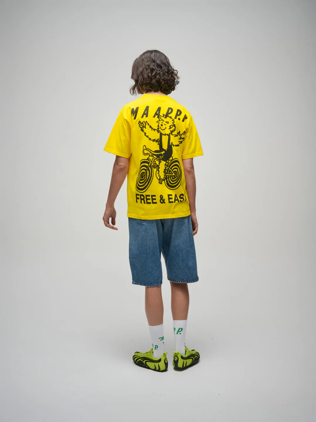 MAAP - MAAP + PUBLIC POSSESSION Free &amp; Easy Tee - Yellow
