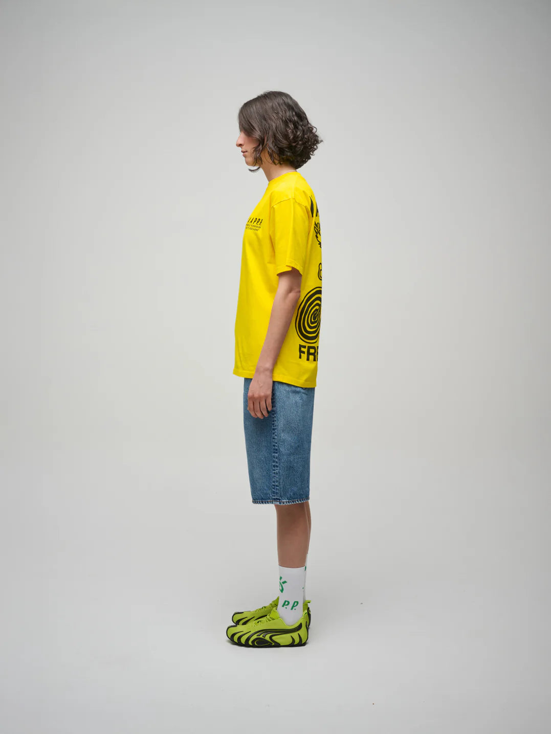 MAAP - MAAP + PUBLIC POSSESSION Free &amp; Easy Tee - Yellow