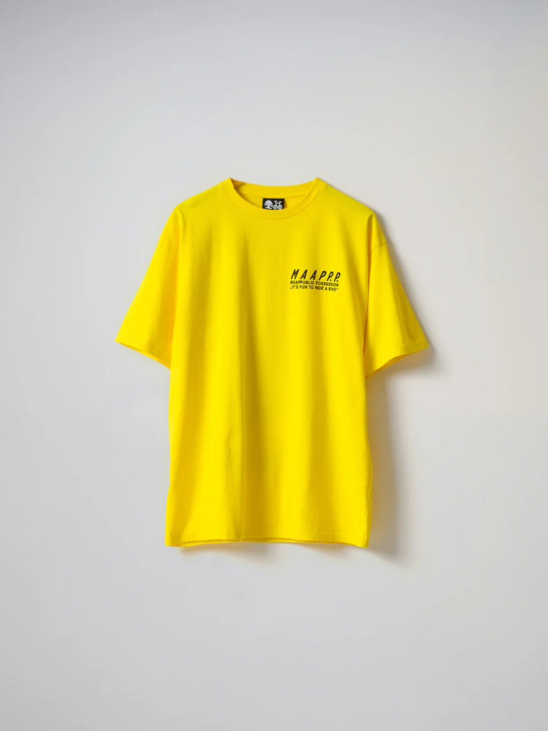 MAAP - MAAP + PUBLIC POSSESSION Free & Easy Tee - Yellow
