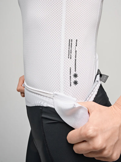 MAAP - Women's Team Mesh Base Layer - White
