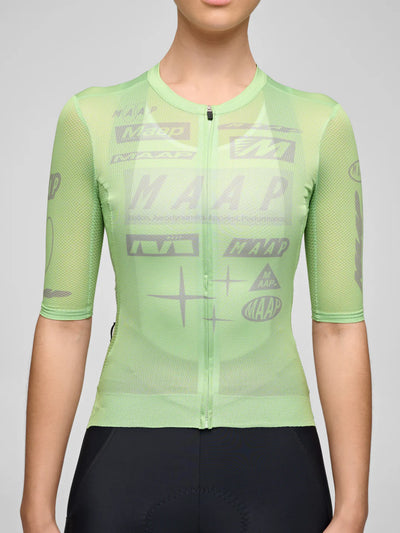 MAAP - Women's Drome Pro Air Jersey 3.0 - Foam Green