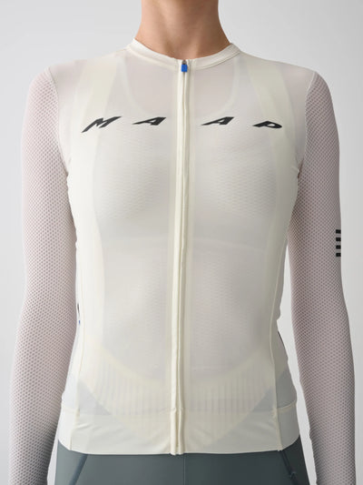 MAAP - Women's Evade Pro Base LS Jersey 2.0 - Chalk