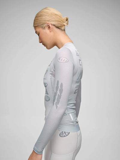 MAAP - Women's Drome Pro Air LS Jersey 3.0 - Ice Grey