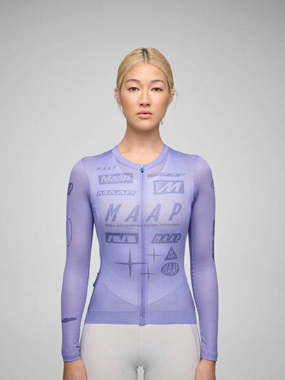 MAAP - Women's Drome Pro Air LS Jersey 3.0 - Lavender
