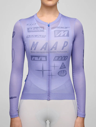 MAAP - Women's Drome Pro Air LS Jersey 3.0 - Lavender