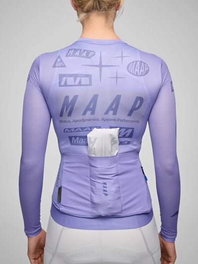 MAAP - Women's Drome Pro Air LS Jersey 3.0 - Lavender