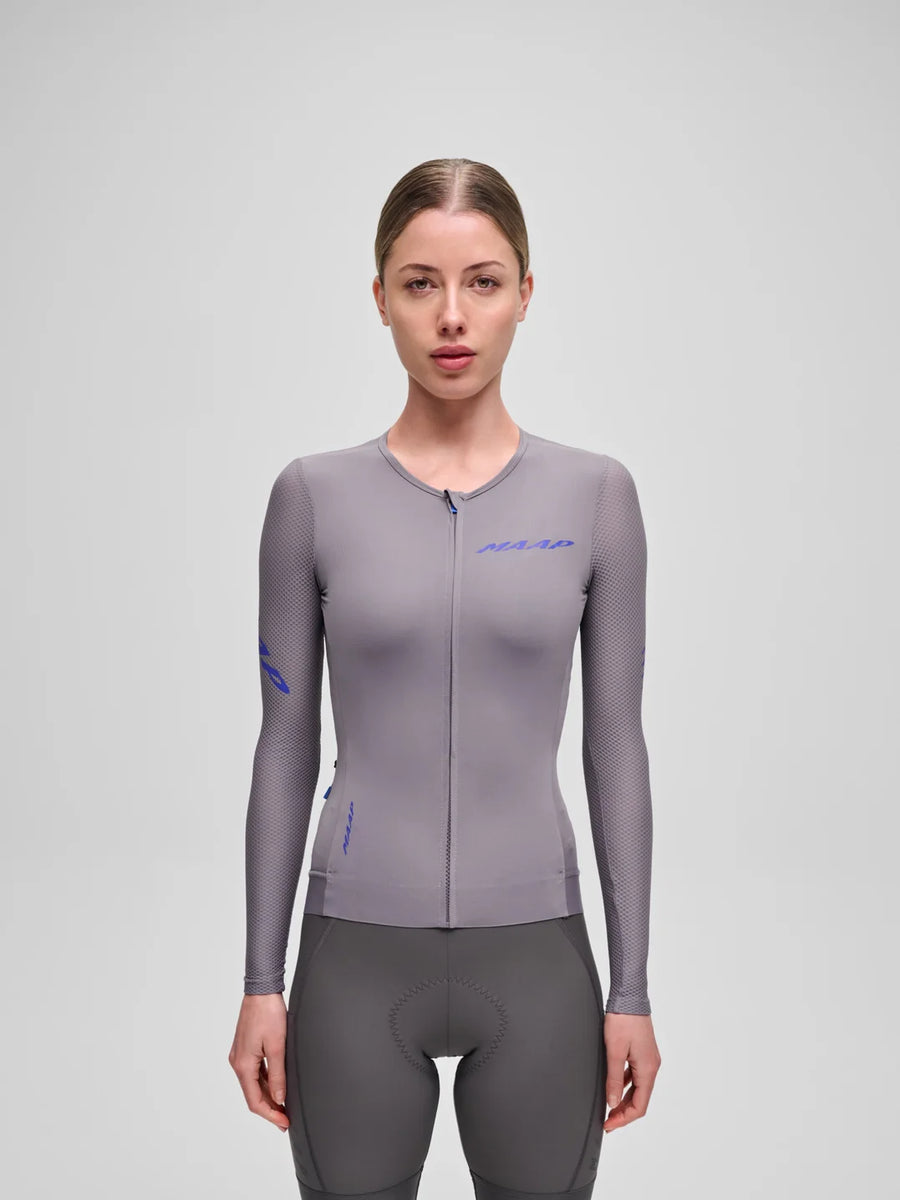 MAAP - Women'S Pro Emerge Ls Jersey - Anthracite