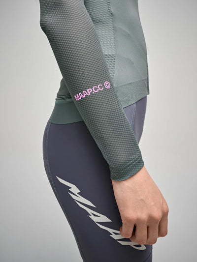 MAAP - Women's Blaze Pro Air LS Jersey 3.0 - Gargoyle