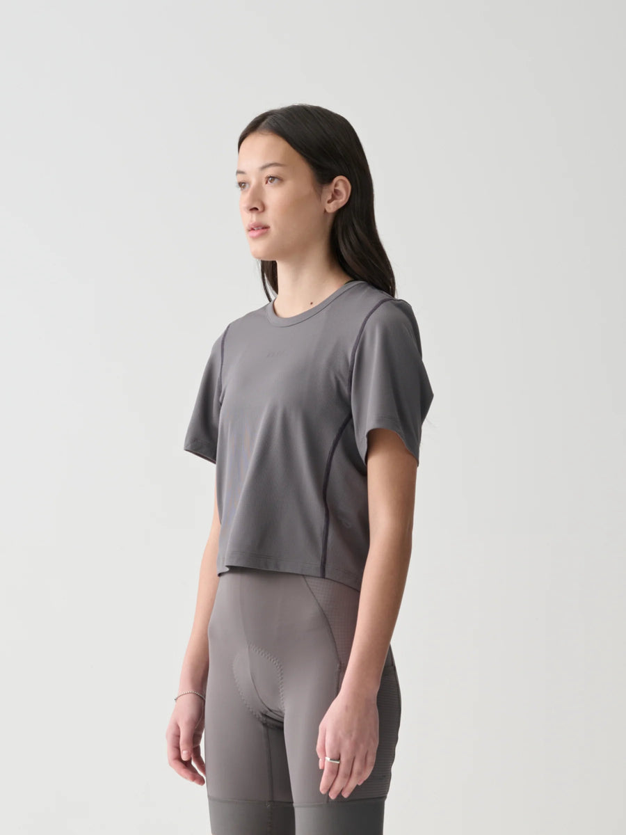 MAAP - Women's Alt Road Cropped Tee - Monolith