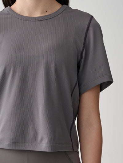 MAAP - Women's Alt Road Cropped Tee - Monolith