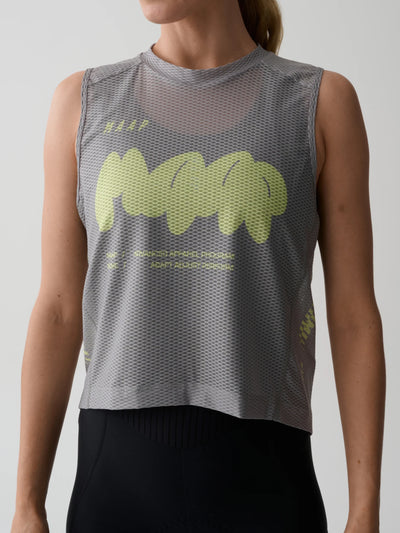 MAAP - Women's Aerate Mesh Tank Top - Alloy