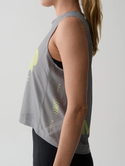 MAAP - Women's Aerate Mesh Tank Top - Alloy