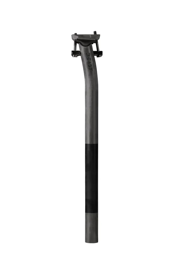 Beast - SEATPOST OFFSET, Carbon, UD-Finish, 31.6mm/350mm/15mm, Black