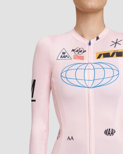 MAAP - Women's Axis Pro Jersey LS - Pale Pink