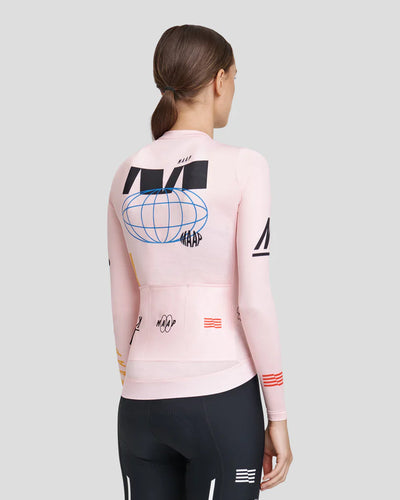 MAAP - Women's Axis Pro Jersey LS - Pale Pink