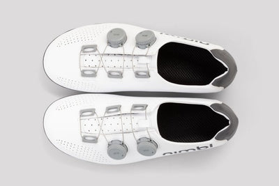 Exceed - White Road Cycling Shoes