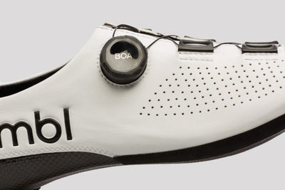 Feat - White Road Cycling Shoes