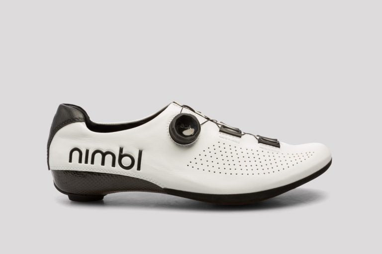 Feat - White Road Cycling Shoes