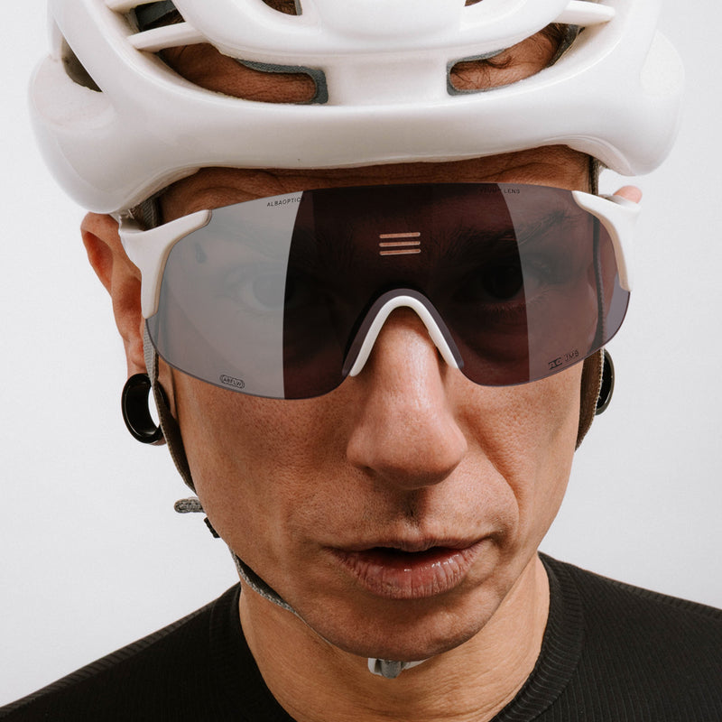 ALBA OPTICS - Jumbo White VZUM Aluminium