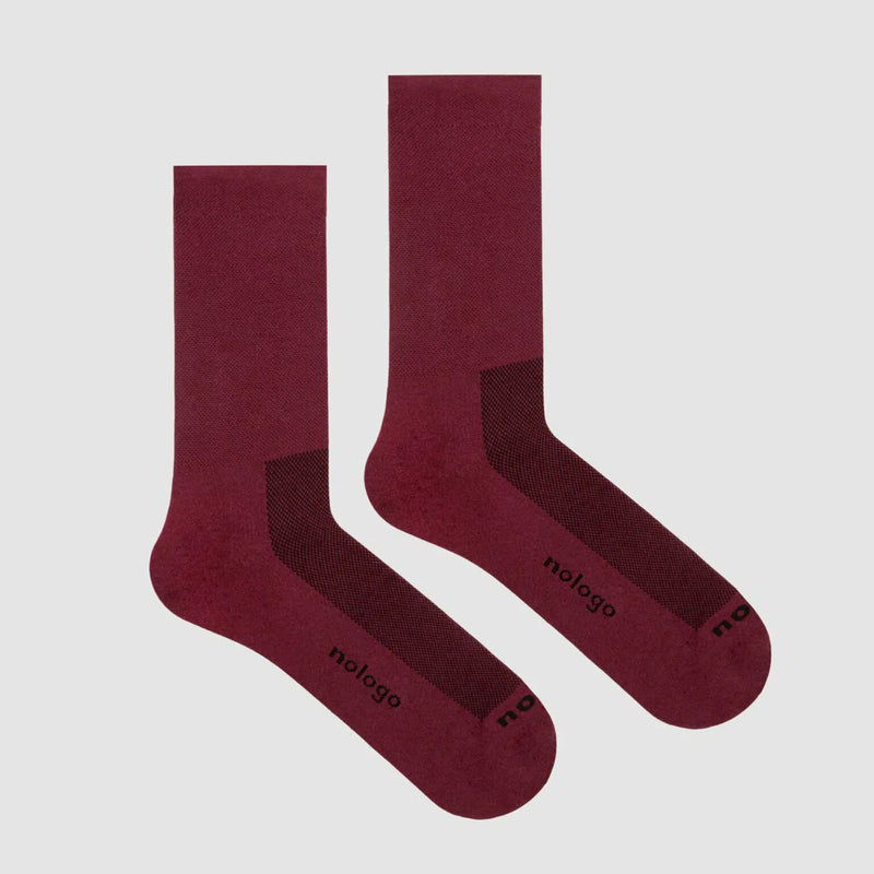 NOLOGO - Cycling Socks- Burgundy