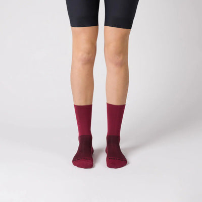 NOLOGO - Cycling Socks- Burgundy