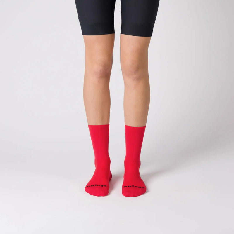 NOLOGO - Cycling Socks -  Red