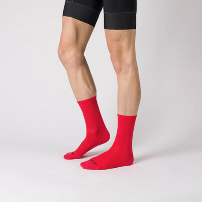 NOLOGO - Cycling Socks -  Red