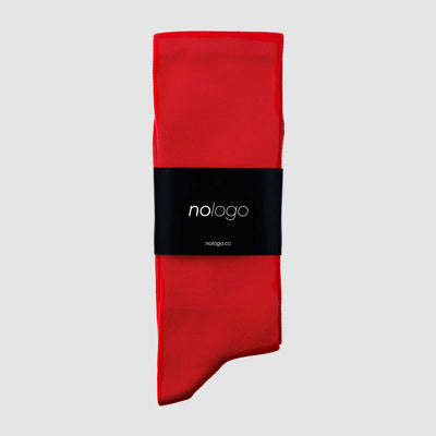 NOLOGO - Cycling Socks -  Red